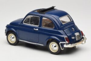 Fiat 500 L Modra Bburago 1:18 3327 Kovina – slika 7 od 8
