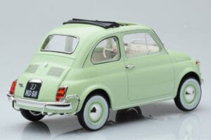 Fiat 500 L Svetlo Zelen Norev 1:18 187773 Kovina – slika 2 od 6