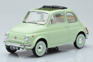 Fiat 500 L Svetlo Zelen Norev 1:18 187773 Kovina