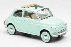 Fiat 500L Pastel Moder Norev 1:18 187777 Kovina – slika 4 od 6