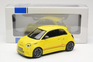Abarth 500e Rumena IXO 1:18 MCG18498 Kovina – slika 6 od 6
