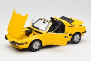 Fiat X1/9 Rumena Minichamps 1:18 100121664 Kovina – slika 2 od 8
