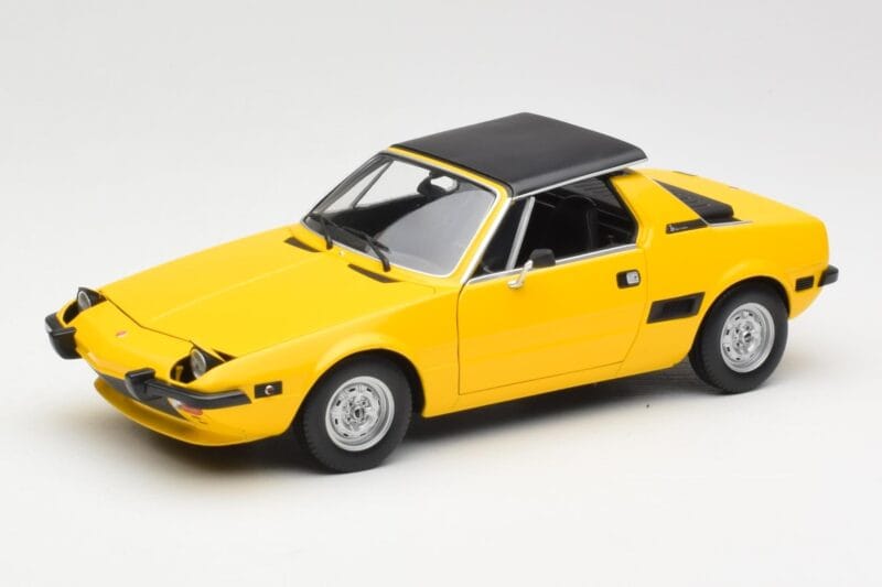 Fiat X1/9 Rumena Minichamps 1:18 100121664 Kovina