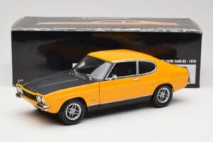 Ford Capri 2600 RS Signal Rumen S Črnim Minichamps 1:18 180089070 Kovina – slika 8 od 8