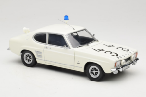 Ford Capri Autobahnpolizei Dusseldorf Minichamps 1:18 150089090 Kovina – slika 6 od 8