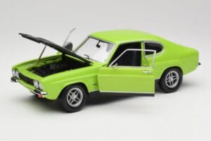 Ford Capri Mk1 RS 2600 Zelena & Črna Minichamps 1:18 150089075 Kovina – slika 2 od 8