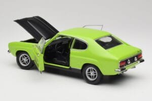 Ford Capri Mk1 RS 2600 Zelena & Črna Minichamps 1:18 150089075 Kovina – slika 5 od 8