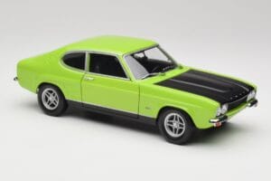 Ford Capri Mk1 RS 2600 Zelena & Črna Minichamps 1:18 150089075 Kovina – slika 6 od 8