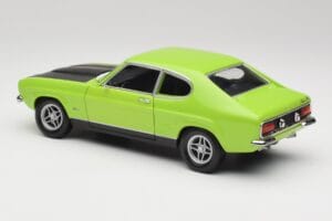 Ford Capri Mk1 RS 2600 Zelena & Črna Minichamps 1:18 150089075 Kovina – slika 7 od 8