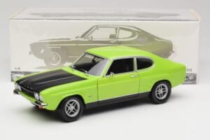 Ford Capri Mk1 RS 2600 Zelena & Črna Minichamps 1:18 150089075 Kovina – slika 8 od 8