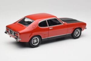 Ford Capri Mk1 RS 2600 Rdeča & Črna Minichamps 1:18 150089076 Kovina – slika 3 od 8