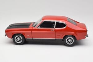 Ford Capri Mk1 RS 2600 Rdeča & Črna Minichamps 1:18 150089076 Kovina – slika 4 od 8