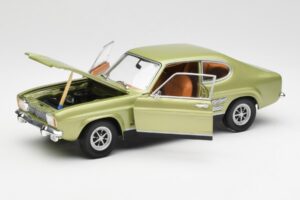 Ford Capri Mk1 Svetlo Zelena Metalik Minichamps 1:18 18008900 Kovina – slika 2 od 8