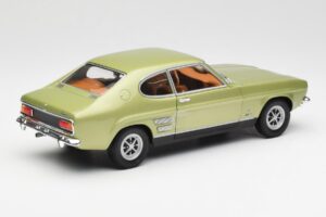 Ford Capri Mk1 Svetlo Zelena Metalik Minichamps 1:18 18008900 Kovina – slika 3 od 8