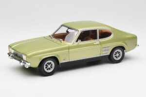 Ford Capri Mk1 Svetlo Zelena Metalik Minichamps 1:18 18008900 Kovina