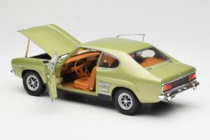 Ford Capri Mk1 Svetlo Zelena Metalik Minichamps 1:18 18008900 Kovina – slika 5 od 8