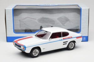 Ford Capri Mk1 GT Turbo Bel MCG 1:18 MCG18539 Kovina – slika 6 od 6