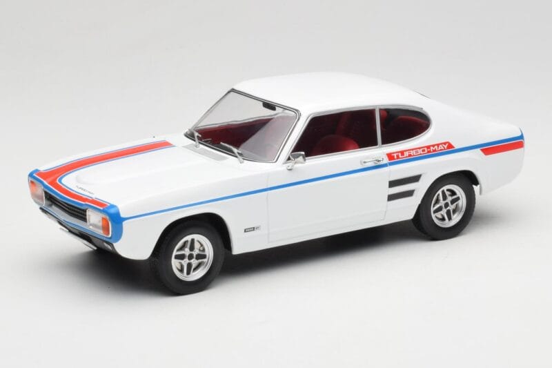 Ford Capri Mk1 GT Turbo Bel MCG 1:18 MCG18539 Kovina