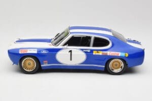 Ford Capri Mk1 RS 2600 #1 D. Glemser Ford Deutschland Winner Brno ETCC 1972 Minichamps 1:18 155728501 Kovina – slika 3 od 6