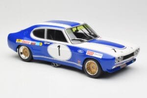 Ford Capri Mk1 RS 2600 #1 D. Glemser Ford Deutschland Winner Brno ETCC 1972 Minichamps 1:18 155728501 Kovina – slika 4 od 6