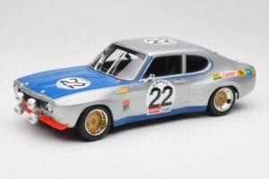 Ford Capri Mk1 RS 2600 #22 Ford Koln D. Glemser / A. Soler-Roig Winners 24 Hours of Spa 1971 Minichamps 1:18 155718522 Kovina
