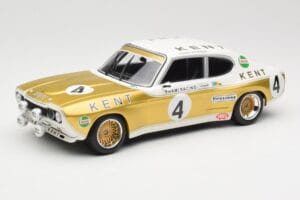 Ford Capri Mk1 RS 2600 #4 W. Frank / K. Fritzinger Kent Frami Racing 24 Hours of Spa 1972 Minichamps 1:18 155728504 Kovina