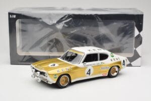 Ford Capri Mk1 RS 2600 #4 W. Frank / K. Fritzinger Kent Frami Racing 24 Hours of Spa 1972 Minichamps 1:18 155728504 Kovina – slika 6 od 6