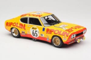 Ford Capri Mk1 RS 2600 #65 G. Larrousse / J. Rives Ford Deutschland Tour de France Automobile 1972 Minichamps 1:18 155728565  – slika 4 od 6