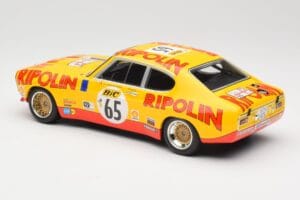 Ford Capri Mk1 RS 2600 #65 G. Larrousse / J. Rives Ford Deutschland Tour de France Automobile 1972 Minichamps 1:18 155728565  – slika 5 od 6