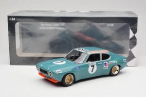 Ford Capri Mk1 RS 2600 #7 J. Stewart / F. Cevert Ford Köln 6 Hours of Paul Ricard 1972 Minichamps 1:18 155728507 Kovina – slika 6 od 6