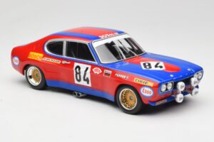 Ford Capri Mk1 RS 2600 #84 Shark Team 24 Hours of Le Mans 1972 Minichamps 1:18 155728584 Kovina – slika 4 od 6