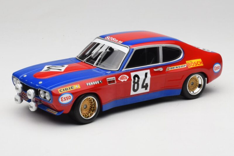Ford Capri Mk1 RS 2600 #84 Shark Team 24 Hours of Le Mans 1972 Minichamps 1:18 155728584 Kovina