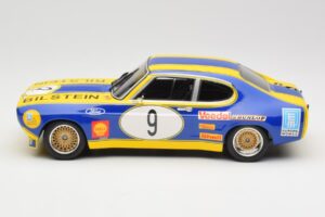 Ford Capri Mk1 RS 2600 #9 K. Fritzinger / H. Heyer Team Europa Möbel 6 Hours of Nürburgring ETCC 1973 Minichamps 1:18 1557385 – slika 3 od 6