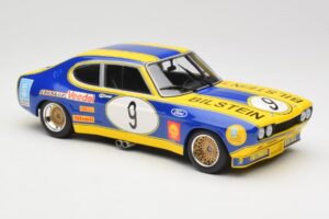 Ford Capri Mk1 RS 2600 #9 K. Fritzinger / H. Heyer Team Europa Möbel 6 Hours of Nürburgring ETCC 1973 Minichamps 1:18 1557385 – slika 4 od 6