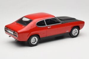 Ford Capri Mk1 RS 2600 Rdeč s Črno Kapo MCG 1:18 MCG18538 Kovina – slika 2 od 6
