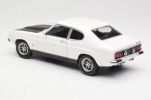 Ford Capri Mk1 RS 2600 Bela Črna Minichamps 1:18 150089078 Kovina – slika 7 od 8
