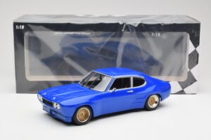 Ford Capri Mk1 RS2600 Modra Minichamps 1:18 155708501 Kovina – slika 6 od 6