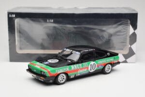 Ford Capri Mk2 3.0S #10 W. Graham Fabergé Racing 2nd Place Oulton Park BSCC 1979 Minichamps 1:18 155798610 Kovina – slika 6 od 6