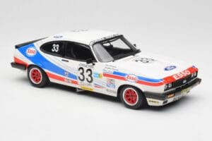 Ford Capri Mk2 3.0S #33 V. Woodman / C. Buncombe V M Woodman 3rd Place 24 Hours of Spa 1981 Minichamps 1:18 155818633 Kovina – slika 4 od 6