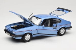 Ford Capri Mk3 2.8 Injection Paris Blue Norev 1:18 182764 Kovina – slika 2 od 8
