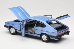 Ford Capri Mk3 2.8 Injection Paris Blue Norev 1:18 182764 Kovina – slika 3 od 8