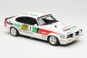 Ford Capri Mk3 3.0S #1 V. Schäfer / K. Rosberg Gilden Kölsch Racing 24 Hours of Nürburgring 1982 Minichamps 1:18 155828601 Ko – slika 4 od 6