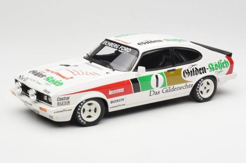 Ford Capri Mk3 3.0S #1 V. Schäfer / K. Rosberg Gilden Kölsch Racing 24 Hours of Nürburgring 1982 Minichamps 1:18 155828601 Ko