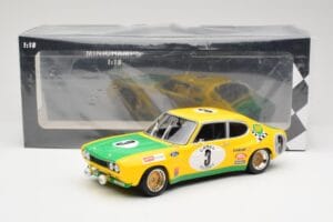 Ford Capri RS2600 BP Racing Team #3 G. Birrell / C. Bourgoignie 2nd Place 24 Hours of Spa 1972 Minichamps 1:18 155728503 Kovi – slika 6 od 6