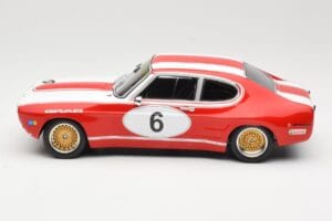 Ford Capri RS2600 Ford Tuning Siegen #6 Weiss / K. Ludwig 6 Hours Nurburgring 1973 Minichamps 1:18 155738506 Kovina – slika 3 od 6