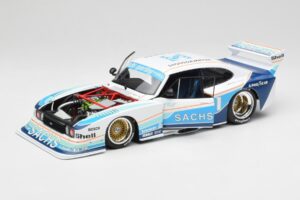 Ford Capri Turbo Gr.5 #1 H. Ertl Sachs DRM 1979 Minichamps 1:18 100798601 Kovina – slika 2 od 8