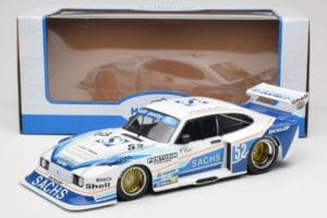 Ford Capri Group 5 #52 Sachs H. Ertl DRM Zolder 1980 MCG 1:18 MCG18801R Kovina – slika 6 od 6