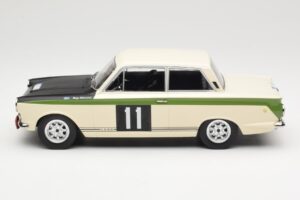 Ford Cortina Lotus #11 B. Soderström / G. Palm RAC Rally 1966 MCG 1:18 MCG18435R Kovina – slika 3 od 6