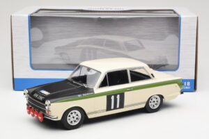 Ford Cortina Lotus #11 B. Soderström / G. Palm RAC Rally 1966 MCG 1:18 MCG18435R Kovina – slika 6 od 6