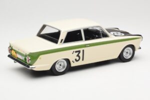 Ford Cortina Lotus #31 J. Ickx / G. Staepelaere Marathon de la Route 1966 MCG 1:18 MCG18436R Kovina – slika 2 od 6